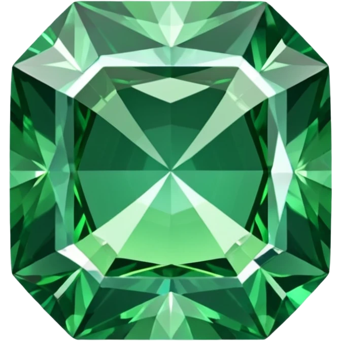 create a green diamond emoji