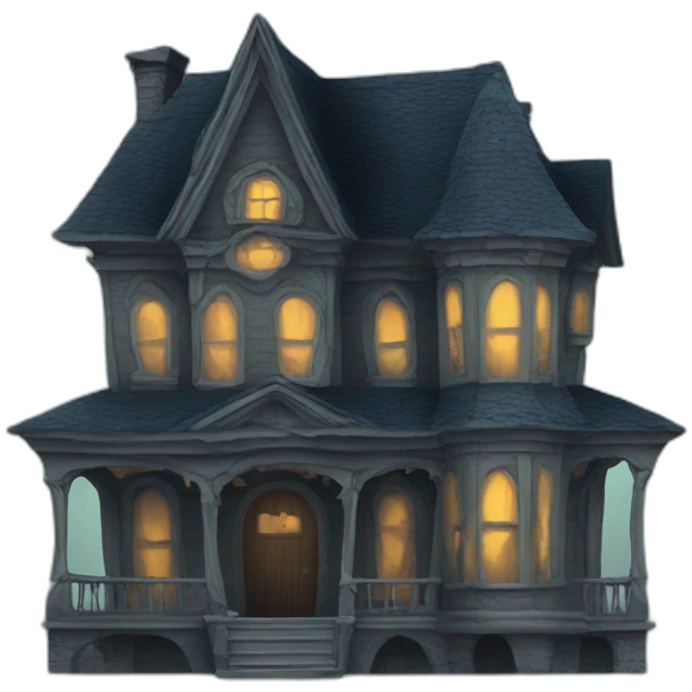 haunted house emoji