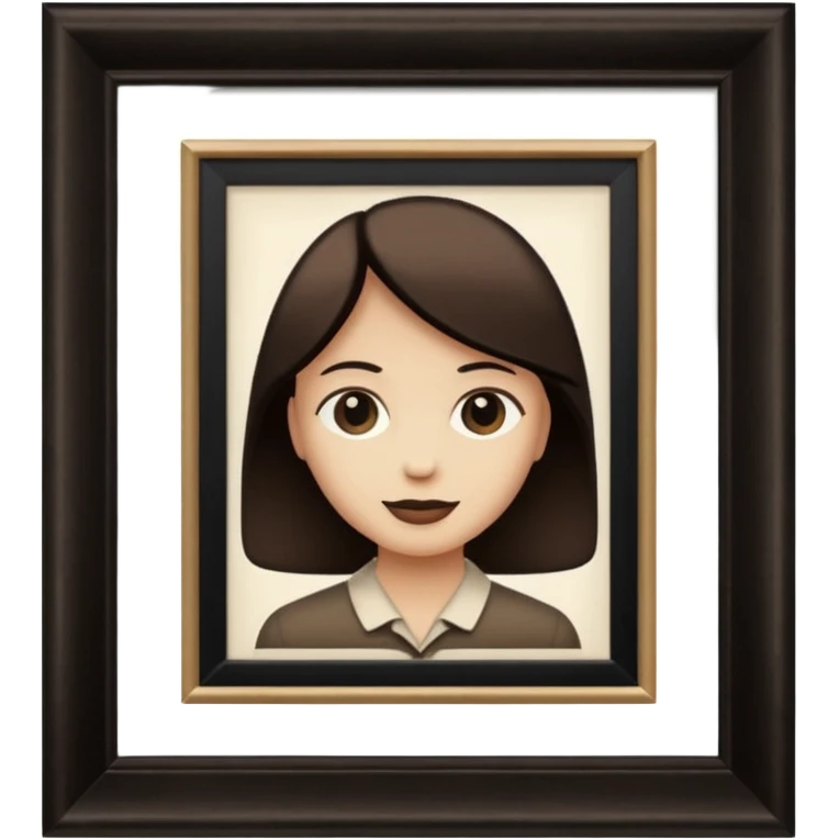 photograph in a picture frame emoji