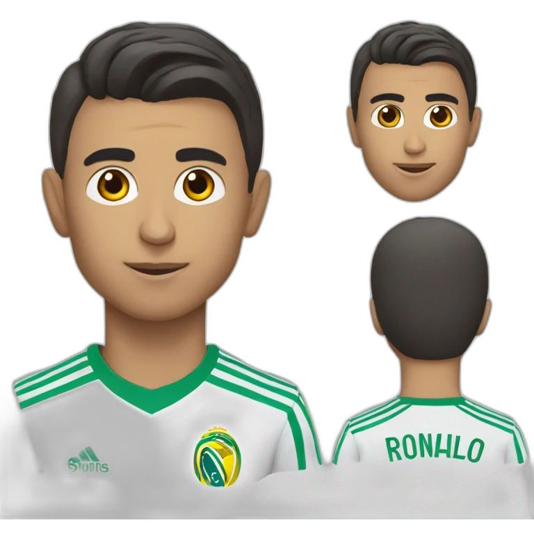 Zemmour câlin Ronaldo emoji