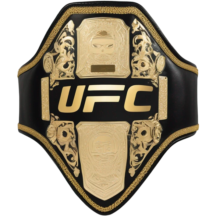 UFC belt  emoji