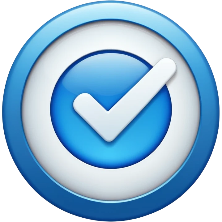 Instagram blue tick verified badge emoji emoji