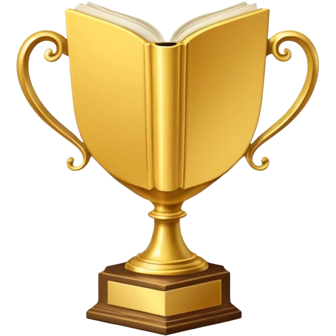book trophy  emoji