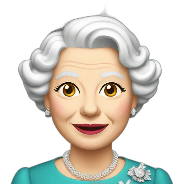 queen elizabeth emoji