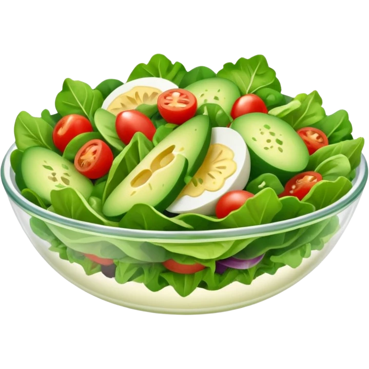 half salad emoji