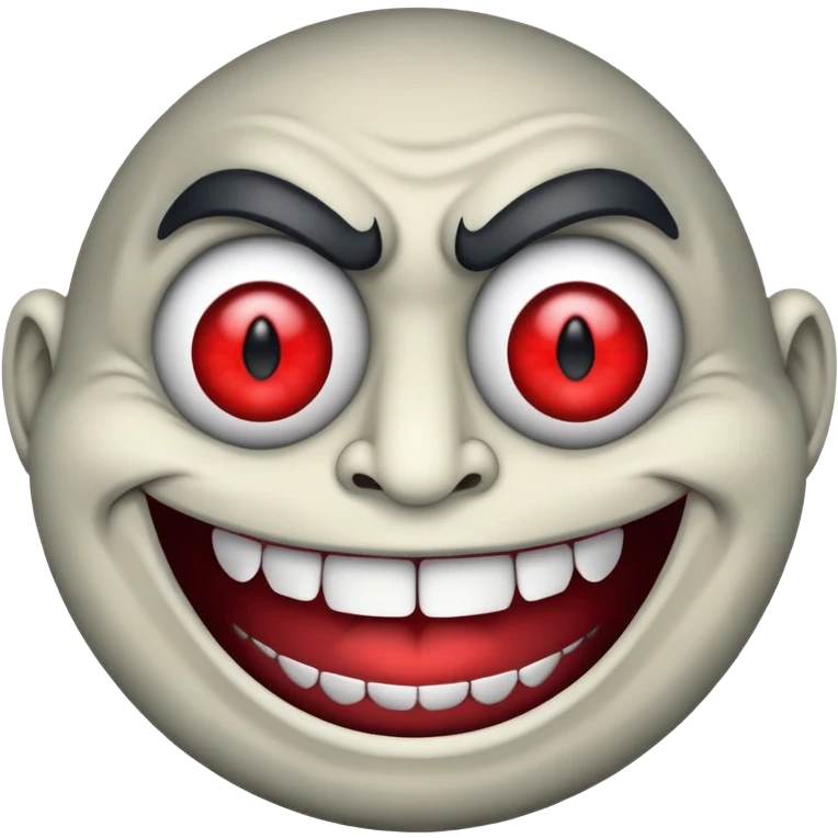 trollface meme, more evil expression emoji