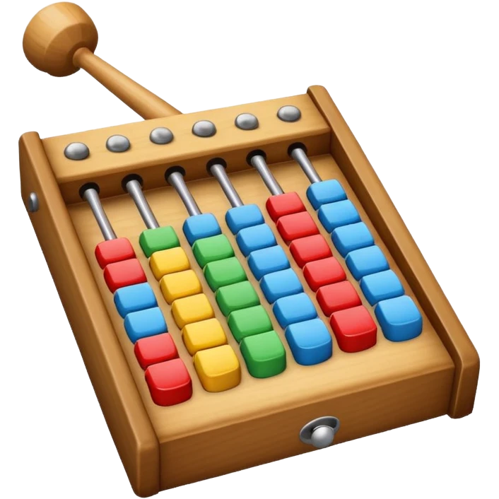 wooden glockenspiel instrument emoji