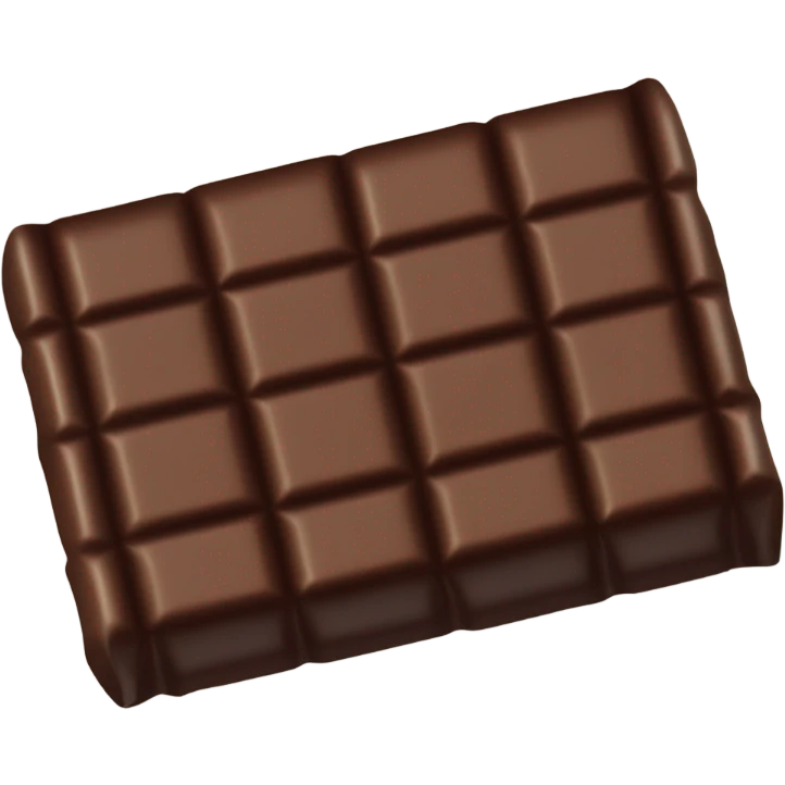 chocolate bar in wrapper emoji