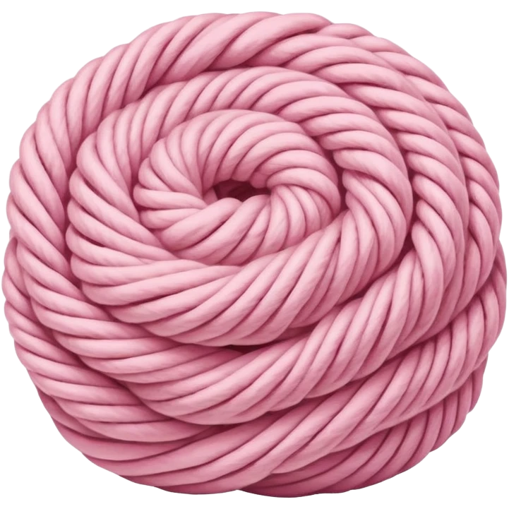 Yarn ball light pink emoji