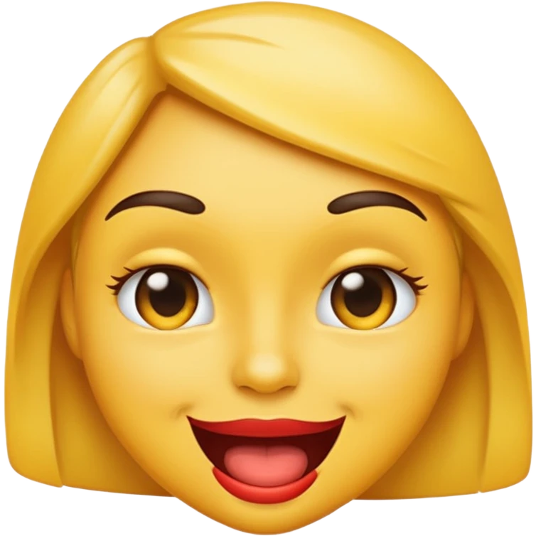 emoji bitting lip with one eyebrow raised and smirking emoji
