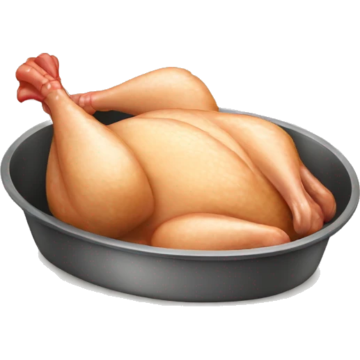 raw chicken emoji