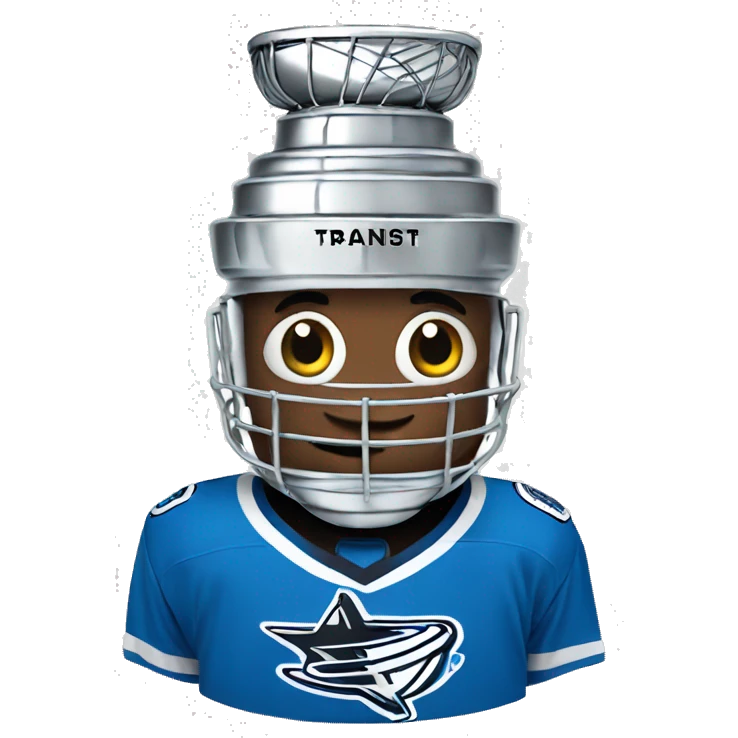 Blue Stanley cup emoji
