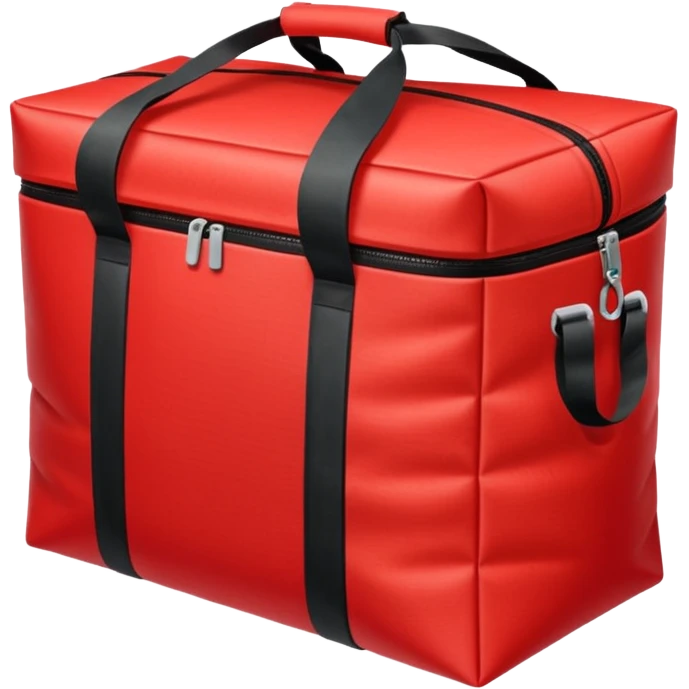 Red Thermal Delivery Bags emoji