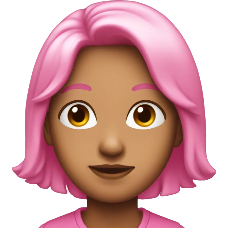 Pink emoji
