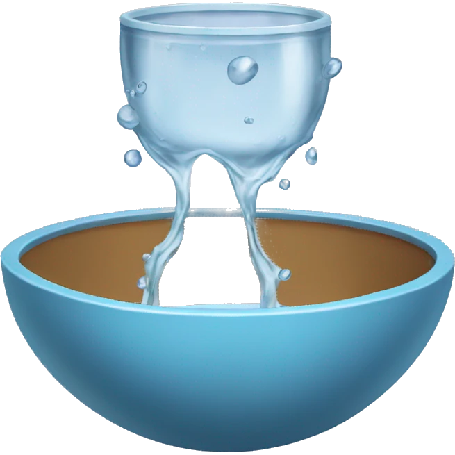 Water bowl emoji