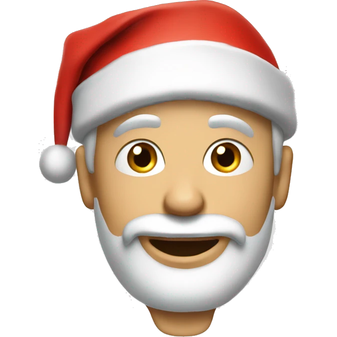 tom hollans with santa hat emoji