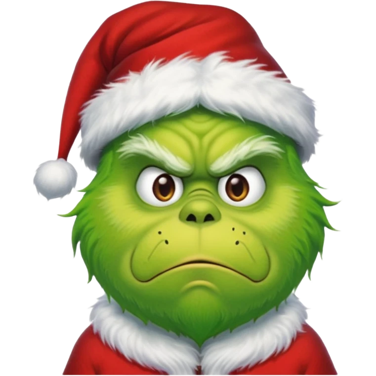 grinch who stole christmas emoji