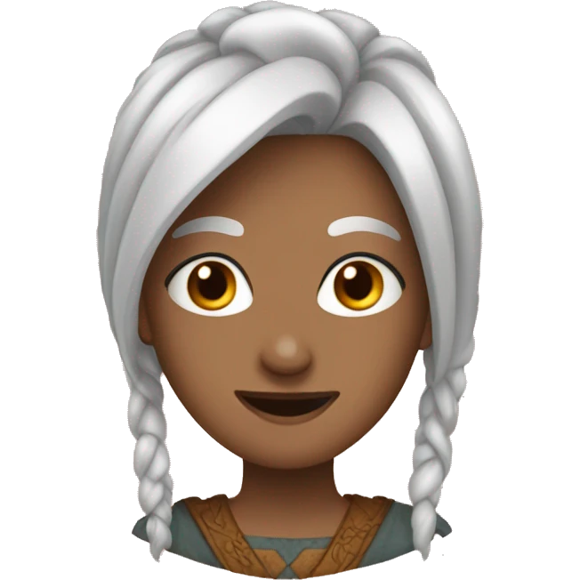 курящая девушка emoji