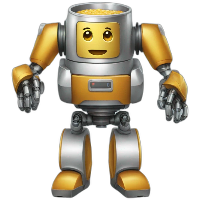 Beer robot emoji