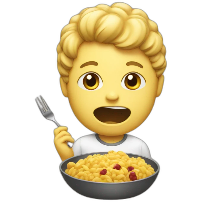 eating emoji