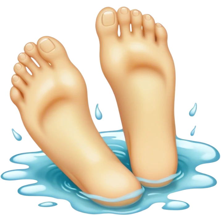 soggy toes emoji