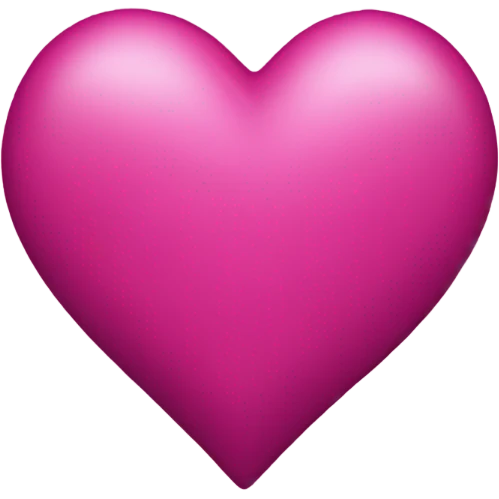 dark pink heart emoji