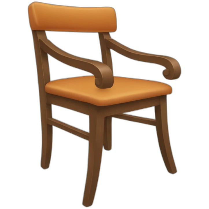fall off chair emoji