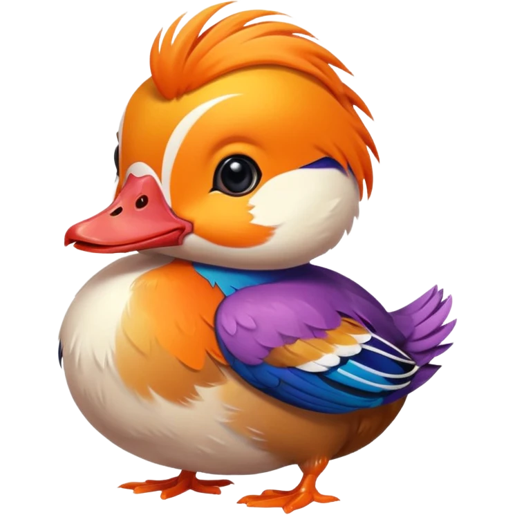 baby Mandarin duck emoji