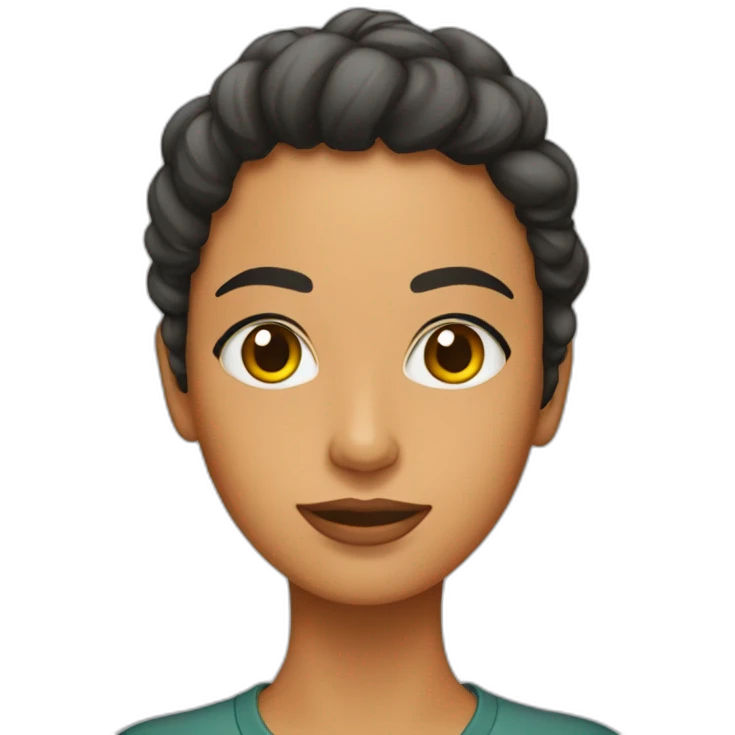 nuria pelo naranja emoji