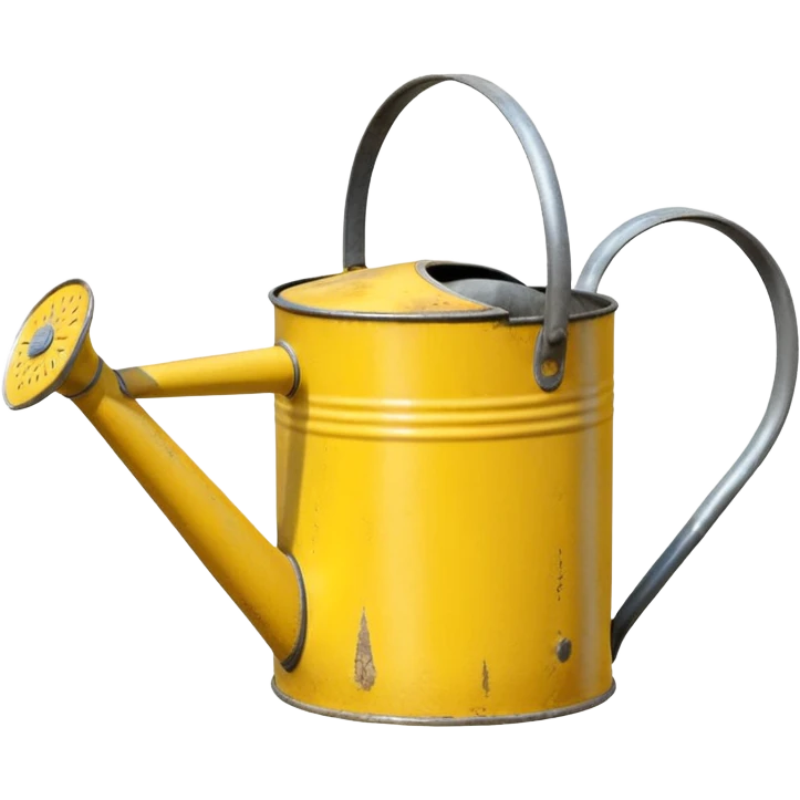 Yellow garden watering can emoji