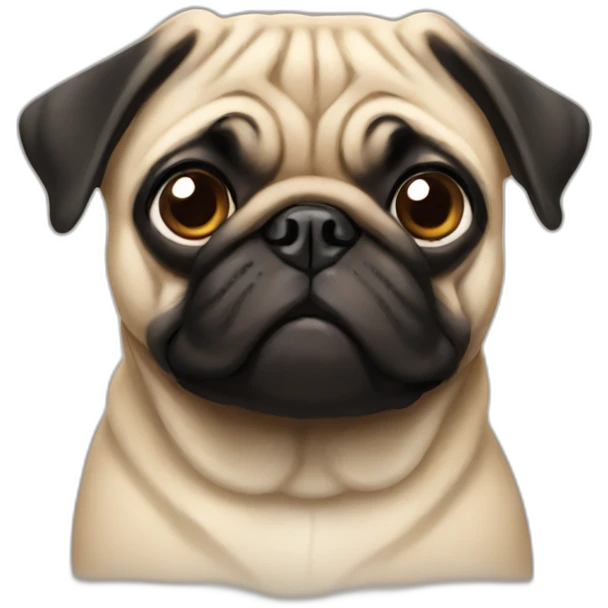 Pug emoji