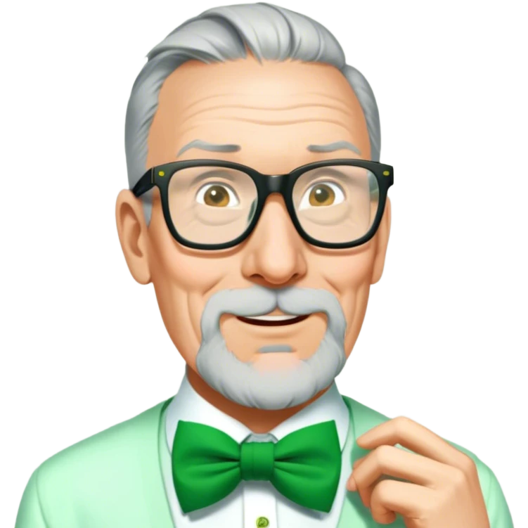 Stylish Leprechaun emoji