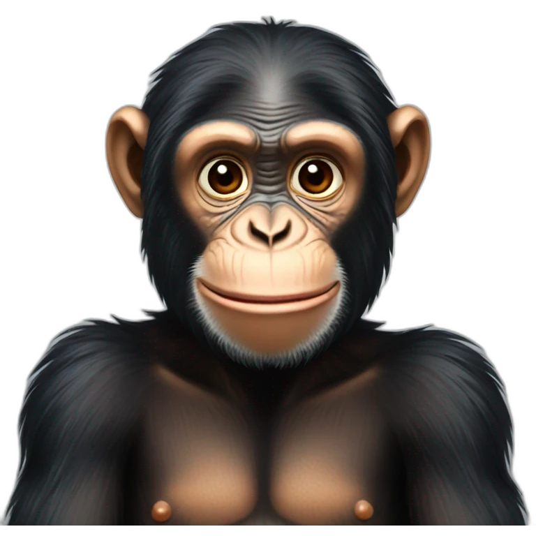 Chimpanzee emoji