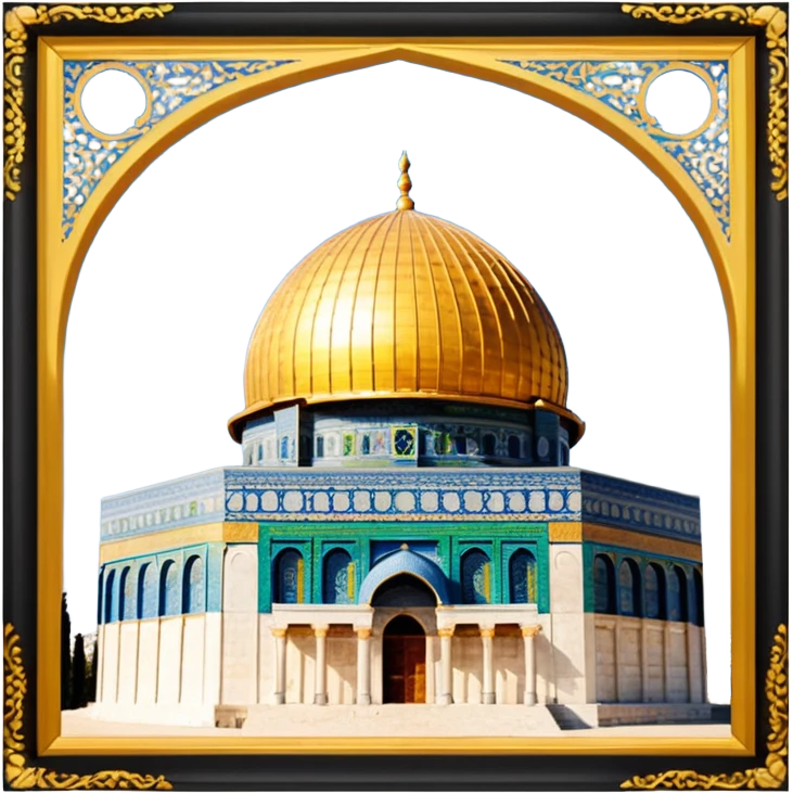 Dome of the rock, Palestine emoji