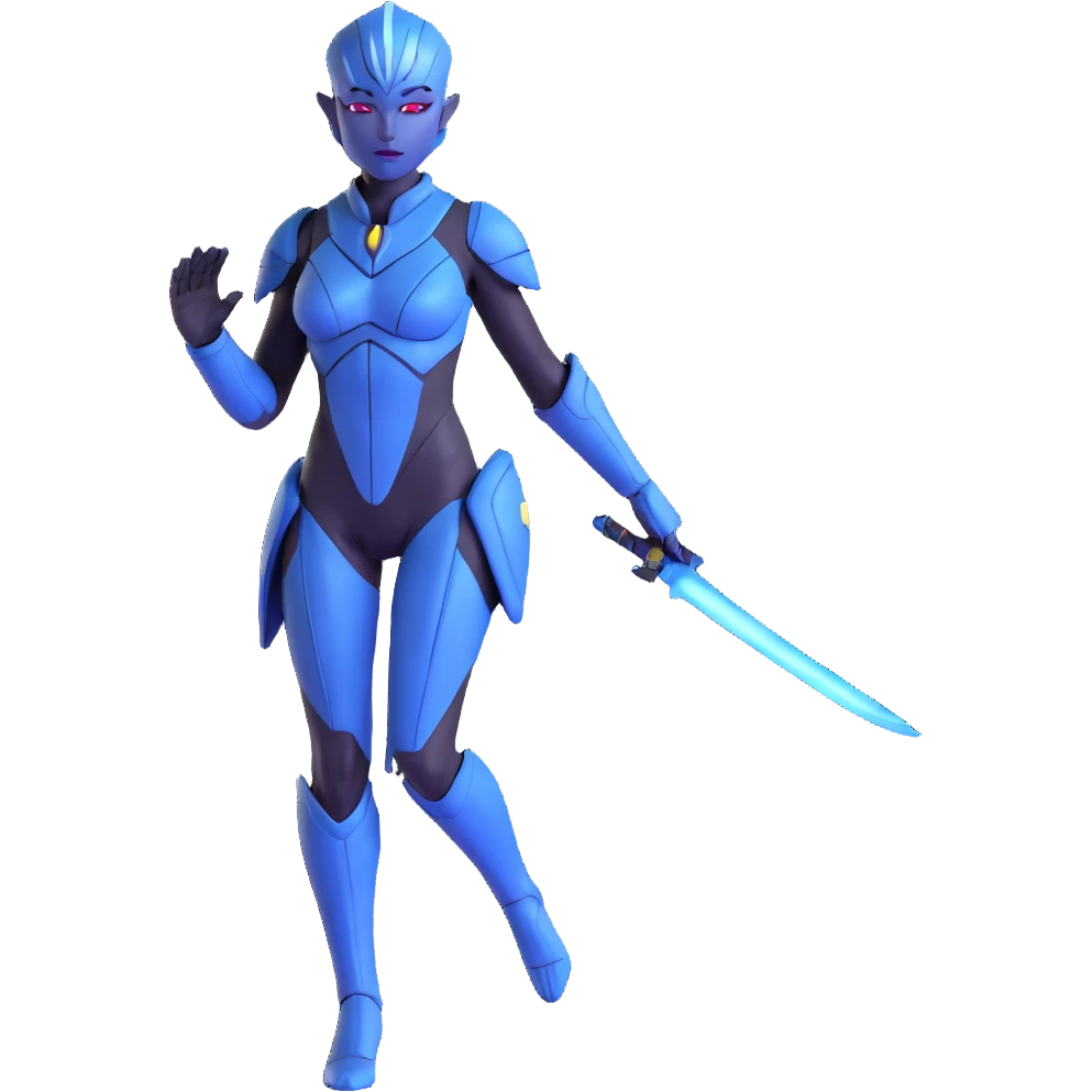 Liara T'Soni from Mass Effect emoji