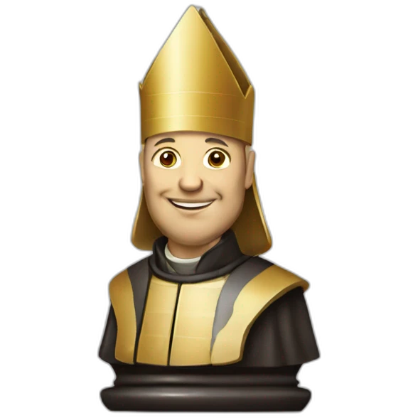 bishop chess piece emoji
