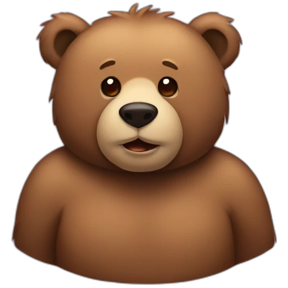 Gay bear emoji