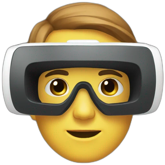 vr headset christmas gift emoji