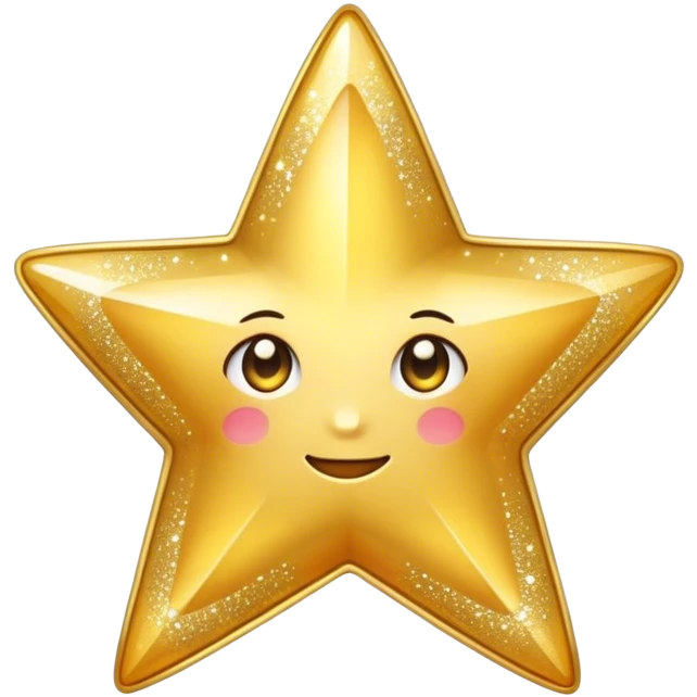 Golden star emoji