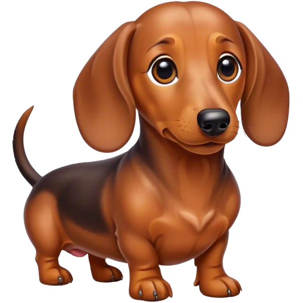 dachshund emoji