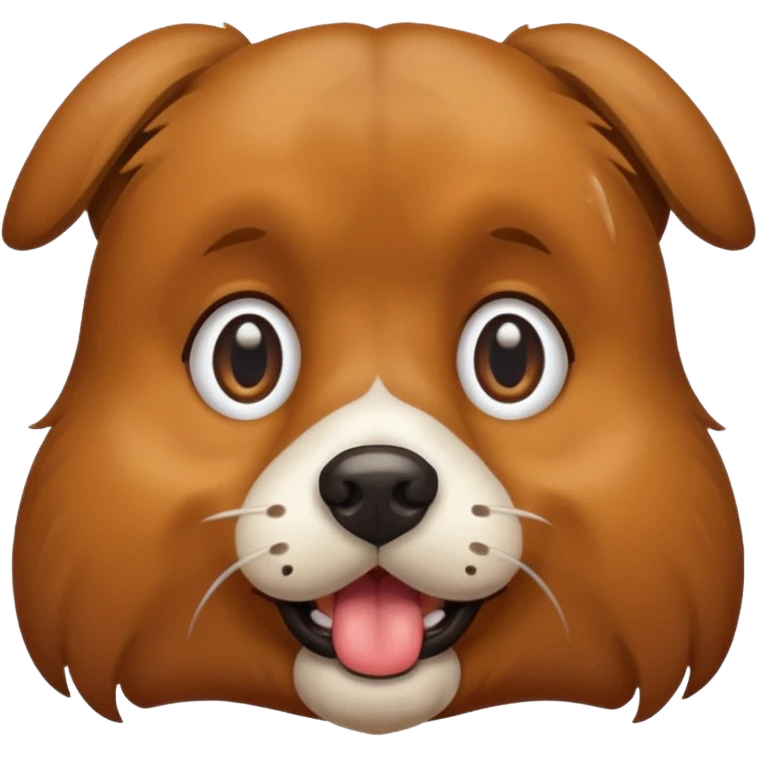 dog crosseyed emoji