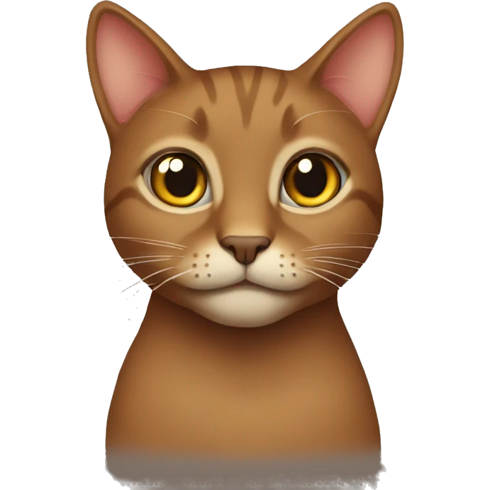 brown cat emoji