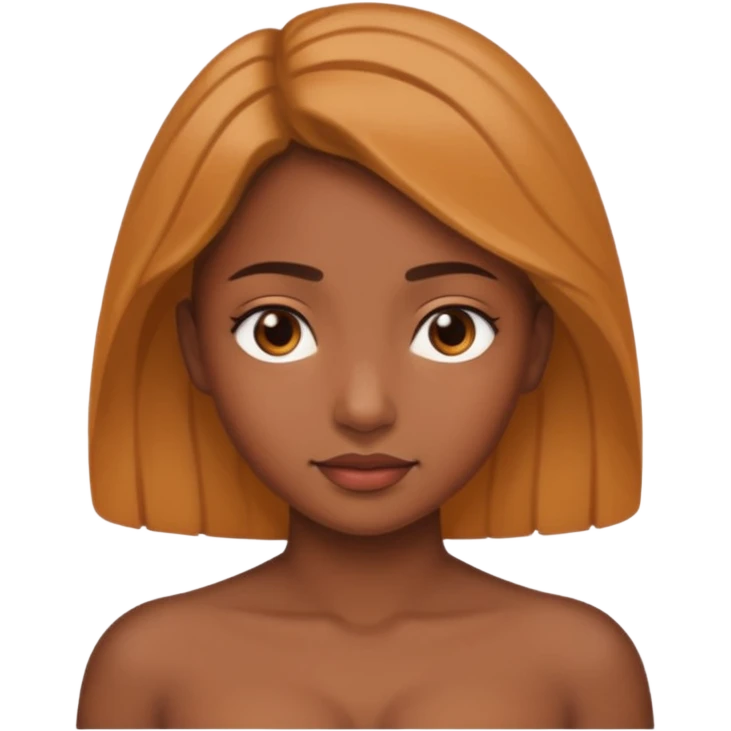 Brown skin titties  emoji
