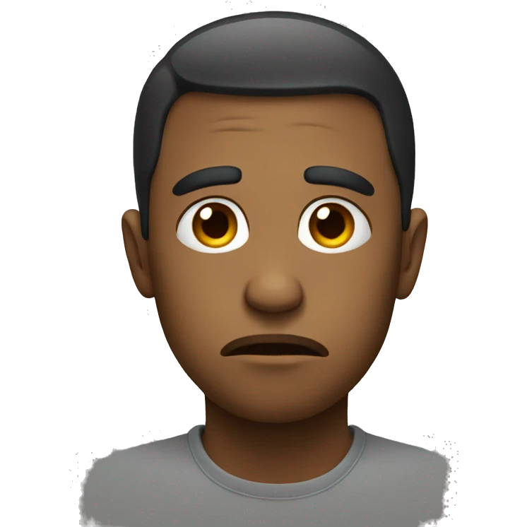 sad person emoji