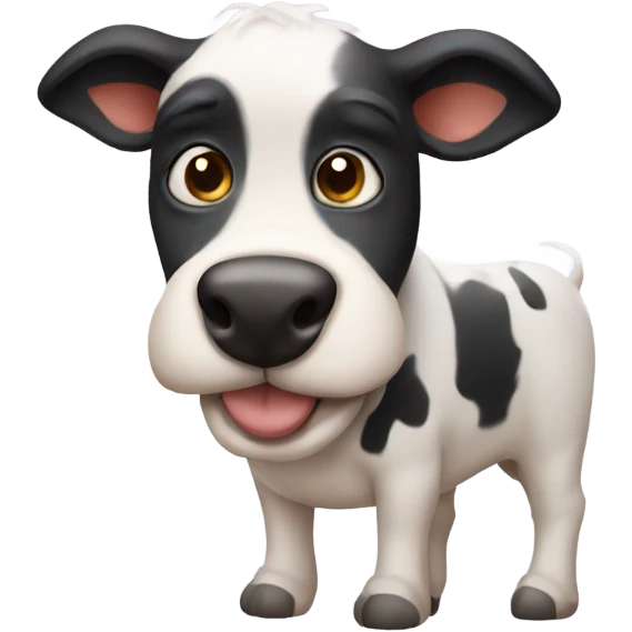 dog cow emoji