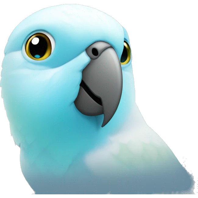 parakeet head emoji