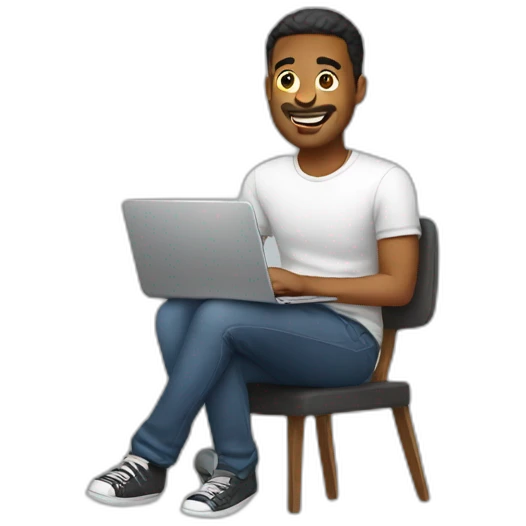 guy-using-laptop emoji