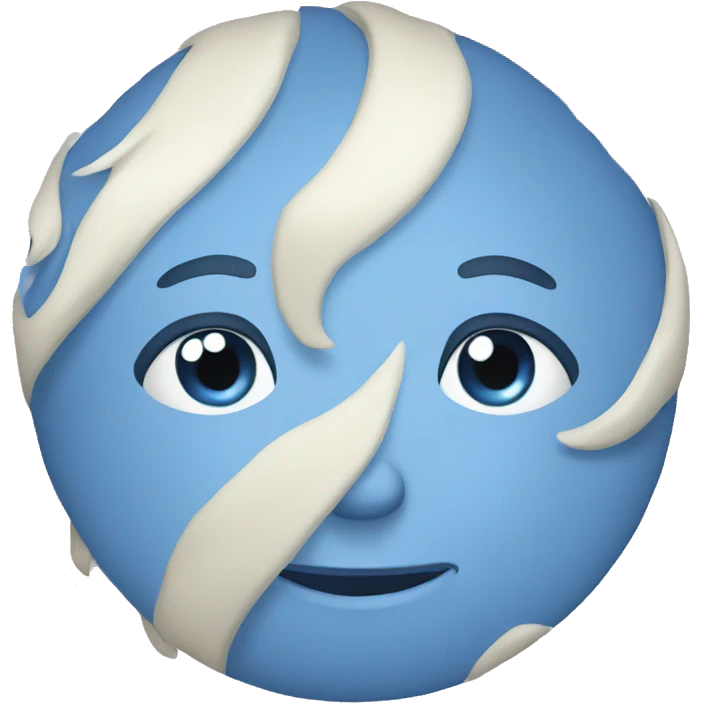blue emoji