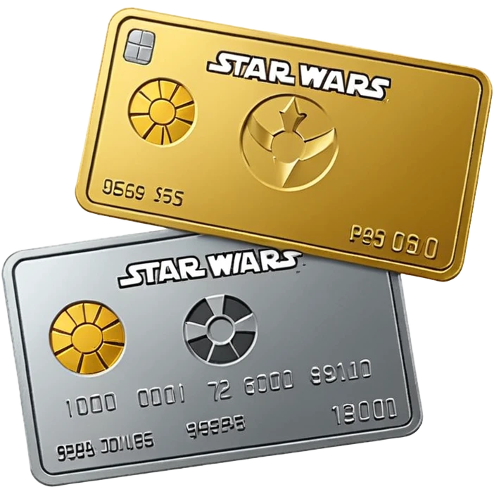 Star wars credits currency like a card emoji
