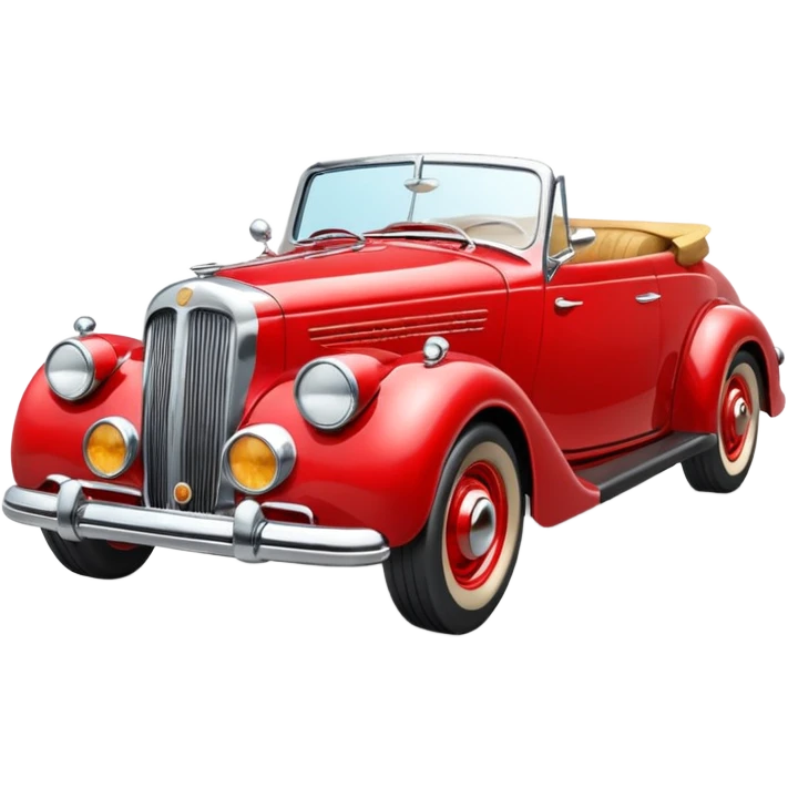 vintage car emoji emoji